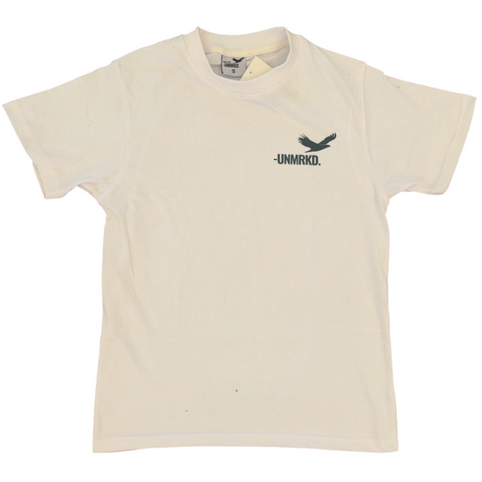 classic -UNMRKD. Tee  ‘white&green’