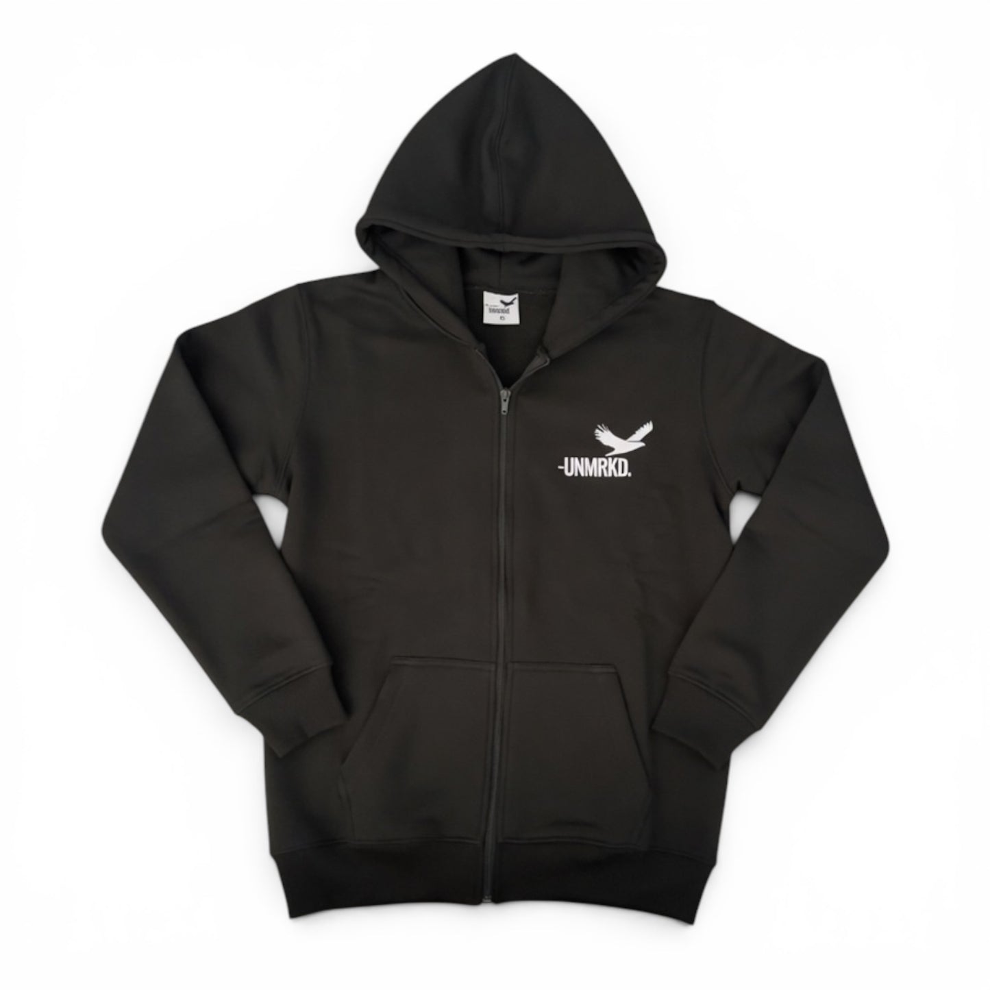 classic -UNMRKD. Zip-up hoodie 'black'