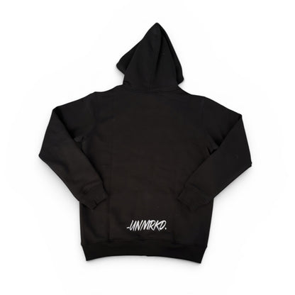 classic -UNMRKD. Zip-up hoodie 'black'